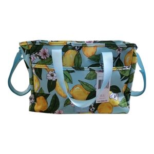 Vera Bradley Lighten Up Everything Organizer Lemon Grove